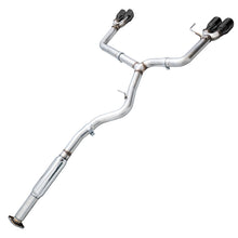 Load image into Gallery viewer, AWE Tuning Subaru WRX/STI VA/GV Sedan Track Edition Exhaust - Diamond Black Tips (102mm) - 3020-43066