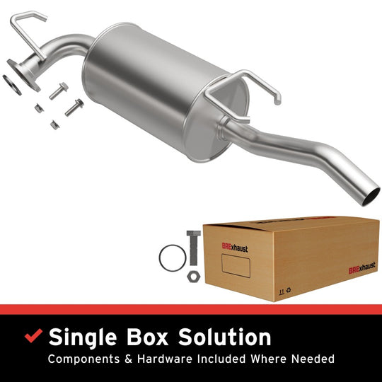 BRE Exhaust 93-97 Corolla Prizm 1.6L 1.8L Muffler Kit - 108-0067