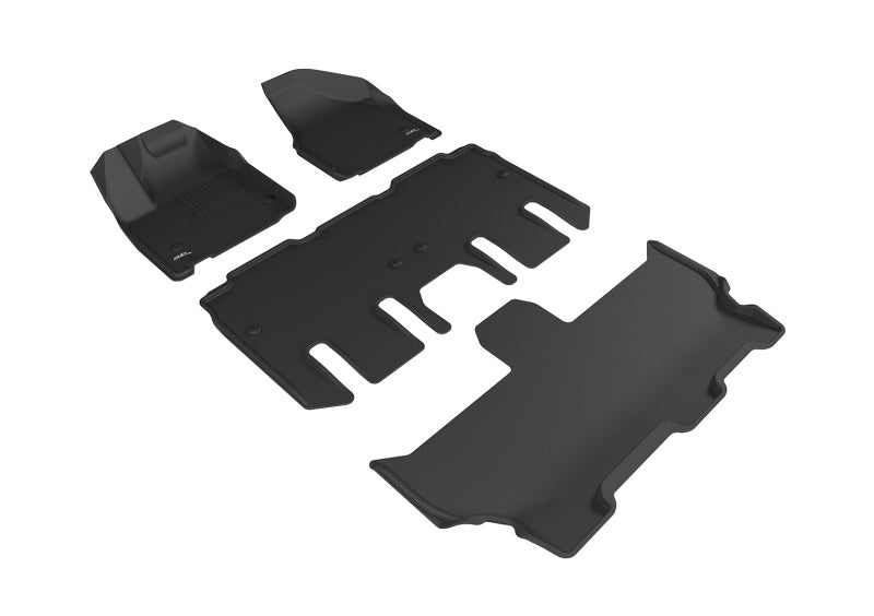 3D MAXpider 17-26 Chrysler Pacifica / Voyager Kagu Black Full Set - L1CY00501509