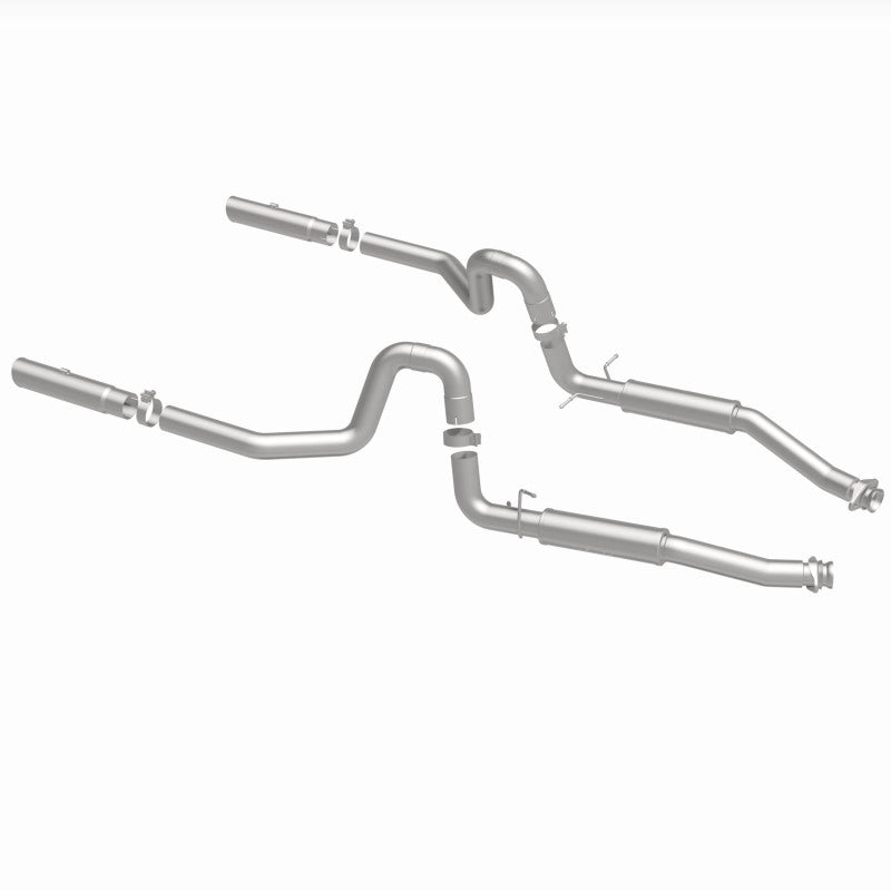 MagnaFlow 99-04 Mustang Mach 1 V8 4.6L Dual Split Rear Exit Stainless Cat-Back Performance Exhaust - 16394