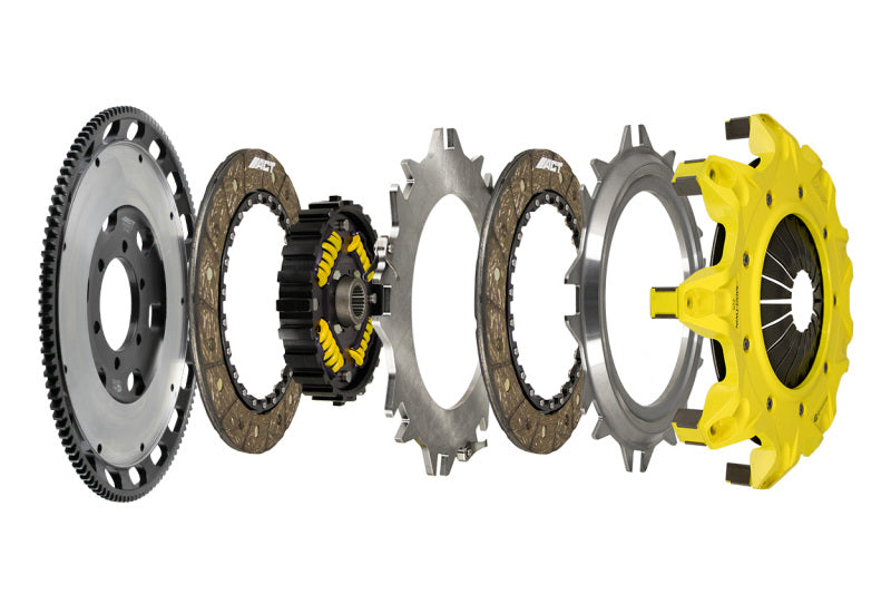 ACT 85-92 Mazda RX-7 FC Push Type Mod-Twin 225 XT Rigid Race Clutch Kit - T2RS-MZ02
