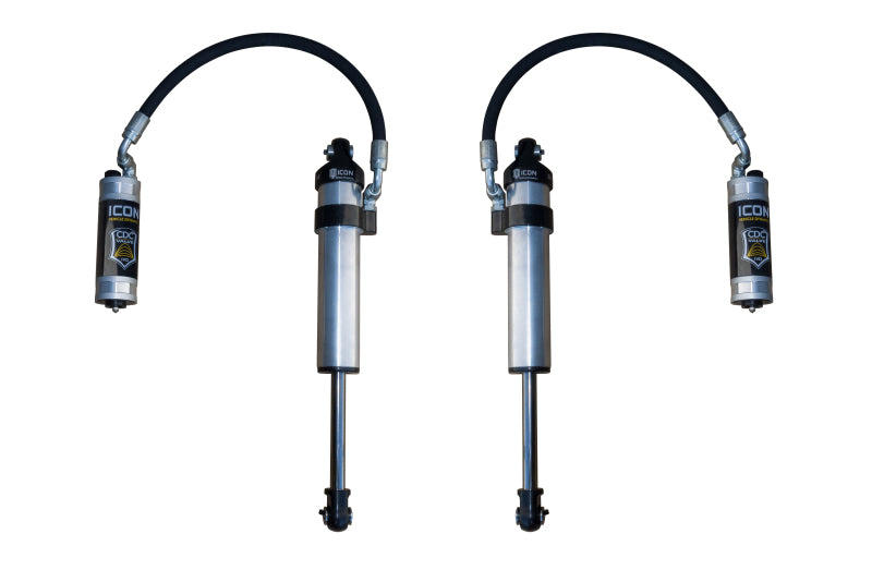 ICON Toyota Secondary Stock Travel 2.5 Series Shocks RR CDCV - Pair - 59702CP-CB