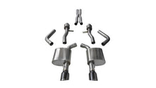Load image into Gallery viewer, Corsa 2015-2023 Dodge Charger SRT / Scat Pack / R/T 6.4L Black Sport Cat-Back Exhaust - 14995BLK