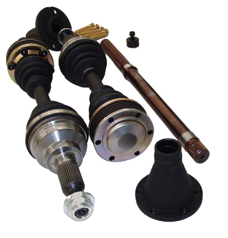 DSS Honda EG/DC/EK with EKK2 mounts K-Series Pro-Level Axle/Hub/28 Spline Intermediate Bar Kit KG58 - 510068