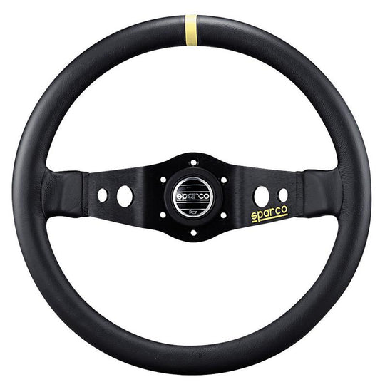 Sparco Steering Wheel 215 Suede Black - 015R215CSN