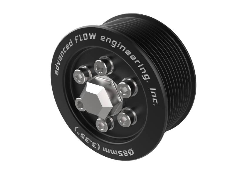 aFe 15-23 Dodge Challenger / 15-23 Dodge Charger SRT Hellcat 3.35in Supercharger Power Pulley Kit - 79-10005