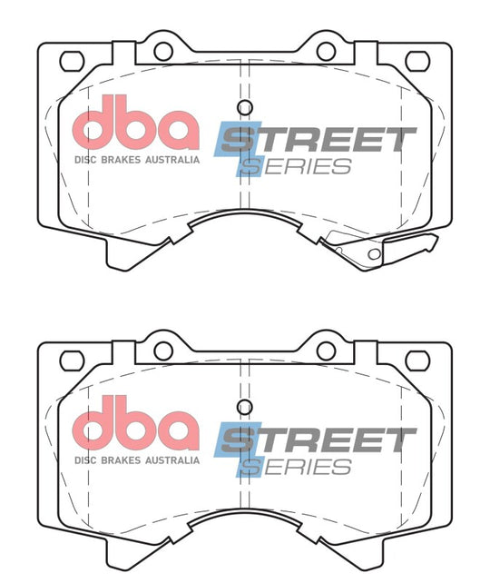 DBA 07-18 Toyota Tundra Street Series Front Brake Pads - DB1838SS