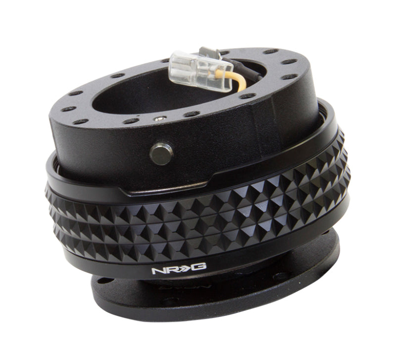 NRG Quick Release Kit - Pyramid Edition - Black Body / Black Pyramid Ring - SRK-210BK/BK