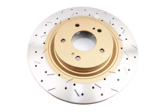 DBA 8/93-94 Nissan Skyline R32 GT-R/95-7/98 R33 & R34 GT-R Front Drilled & Slotted 4000 Series Rotor - DBA4928XS