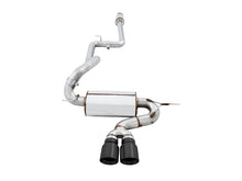 Load image into Gallery viewer, AWE Tuning Ford Focus ST Touring Edition Cat-Back Exhaust - Resonated - Diamond Black Tips - 3020-33040