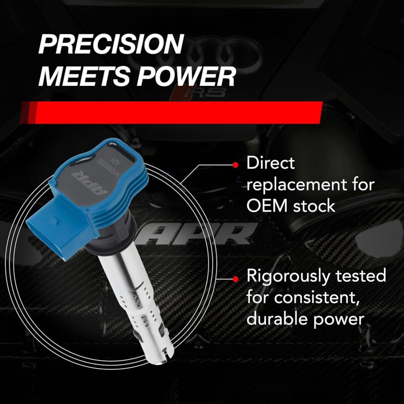 APR EA888.1/EA888.2/EA113/EA837 (PQ35/PQ45) 2.0T/3.0T Ignition Coil - Blue - MS100210
