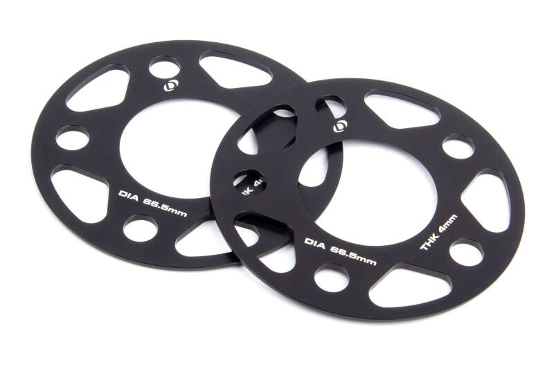 Dinan Wheel Spacers - 5x112 - 66.5mm CB - 4mm Thick (Set of 2) - D210-2022