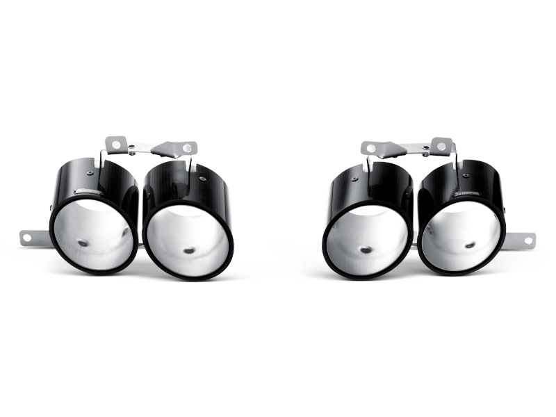 Akrapovic 09-14 Lamborghini Gallardo LP 550-2 Coupe Tail Pipe Set (Carbon) - TP-CT/7