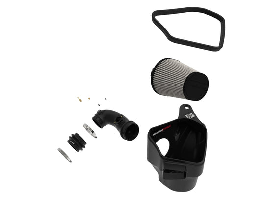 aFe POWER Magnum FORCE Stage-2 Pro Dry S Cold Air Intake System 06-13 BMW 3 Series L6-3.0L Non Turbo - 54-13053D