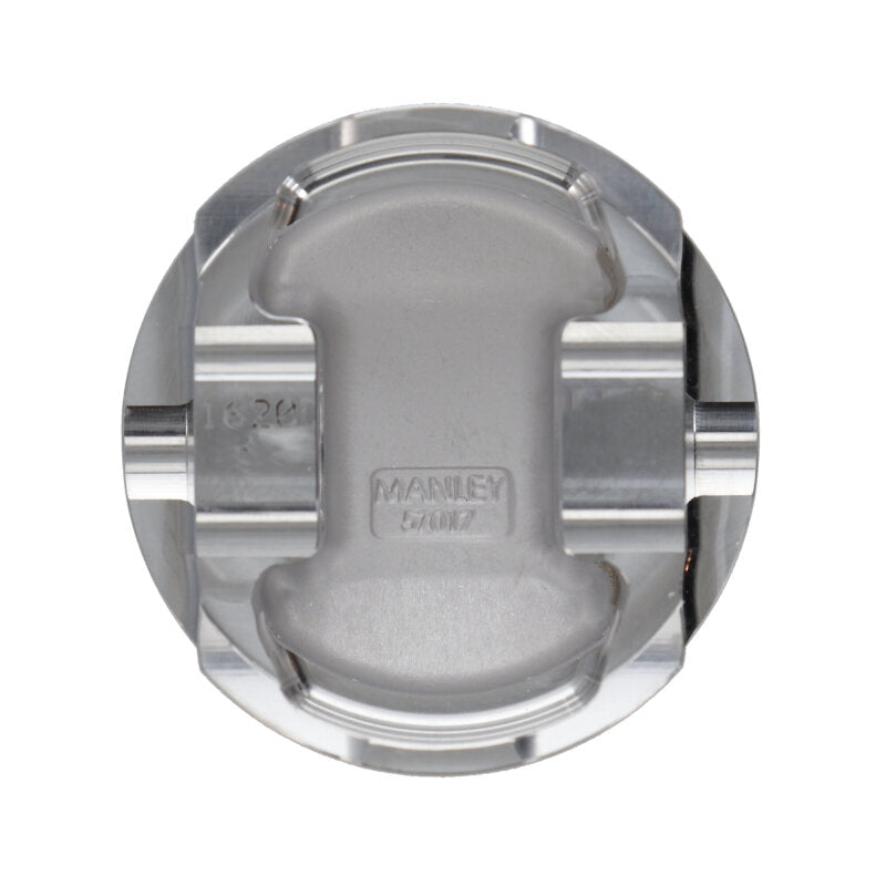 Manley 03-06 Mitsubishi Evo 8/9 4G63T 87mm +2.0mm Bore 8.5/9.0:1 Dish Pistons w/ Rings - 617020C-4