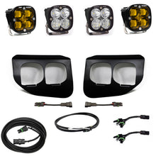 Load image into Gallery viewer, Baja Designs Ford Super Duty (20-On) Fog Lights FPK Amber SAE/Sport DC Baja Designs w/Upfitter - 447739UP
