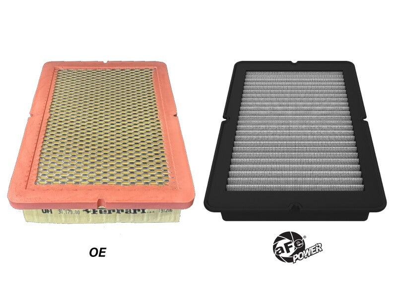 aFe 05-09 Ferrari F430 Scuderia V8-4.3L Magnum FLOW Pro Dry S Air Filter - 30-10437DM