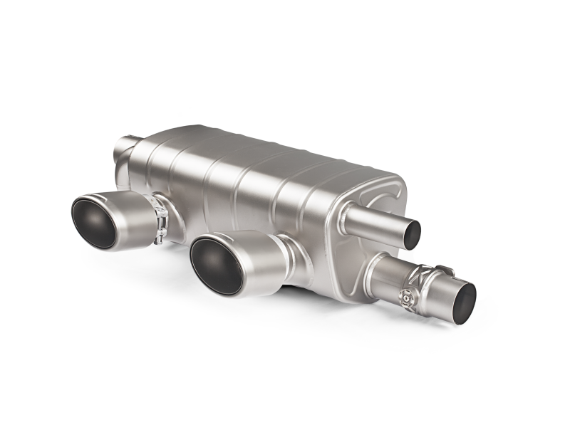 Akrapovic 16-17 Porsche 911 Carrera S/4/4S/GTS (991.2) Slip-On Line (Titanium) w/ Titanium Tips - S-PO/TI/5H