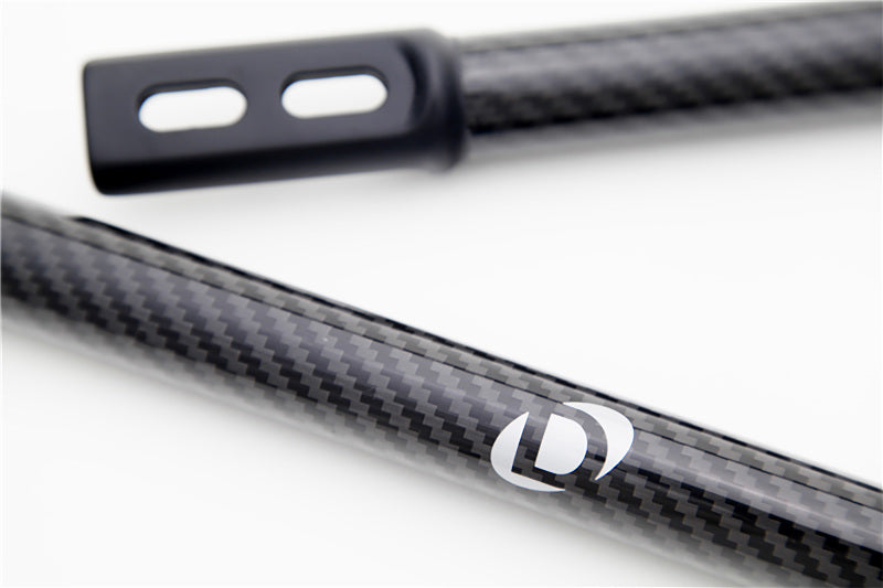 Dinan 08-13 BMW M3 (E90/E92/E93) Carbon Fiber Strut Tower Braces - Front - D180-0011