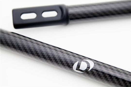 Dinan 08-13 BMW M3 (E90/E92/E93) Carbon Fiber Strut Tower Braces - Front - D180-0011