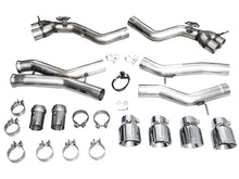 Load image into Gallery viewer, AWE Tuning 23-24 BMW G87 M2 Track Edition Exhaust - Chrome Silver Tips - 3020-42487