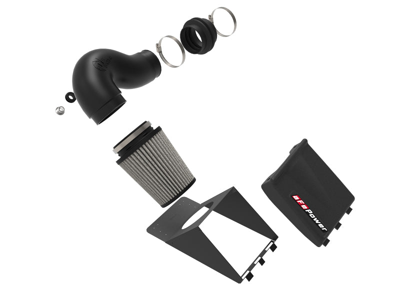 aFe Magnum FORCE Stage-2 Pro DRY S Cold Air Intake System 10-18 Ford Taurus SHO V6-3.5L (tt) - 54-13025D