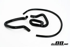 do88 Volvo 940 92-98 Coolant Hoses Complement Black - DO88-KIT33S