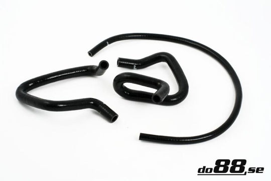 do88 Volvo 940 92-98 Coolant Hoses Complement Black - DO88-KIT33S