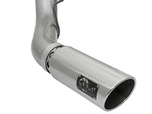 Load image into Gallery viewer, aFe LARGE BORE HD 5in 409-SS DPF-Back Exhaust w/Polished Tip 2017 Ford Diesel Trucks V8 6.7L (td) - 49-43090-P