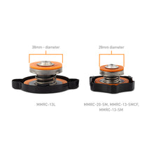Load image into Gallery viewer, Mishimoto 1.3 Bar Rated Carbon Fiber Radiator Cap Small Import - MMRC-13-SMCF