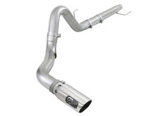 Load image into Gallery viewer, aFe Atlas 4in Aluminized Steel DPF-Back Exh 18-19 Ford F-150 V6-3.0L (td) w/ Polished Tip - 49-03106-P