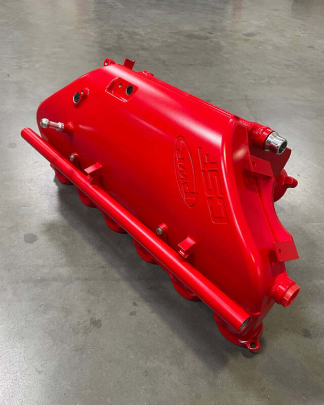 CSF BMW M2/M3/M4 S58 (G8X) Charge-Air Cooler Manifold - Stoplight Red - 8233SR