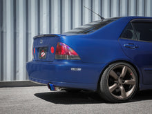 Load image into Gallery viewer, aFe Lexus IS300 01-05 L6-3.0L Takeda Cat-Back Exhaust System- Blue Tip - 49-36058-L
