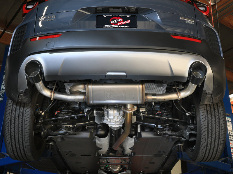 aFe 2023+ Mazda CX-50 Takeda 2.5in 304 SS Axle-Back Exhaust System w/ Black Tips - 49-37036-B
