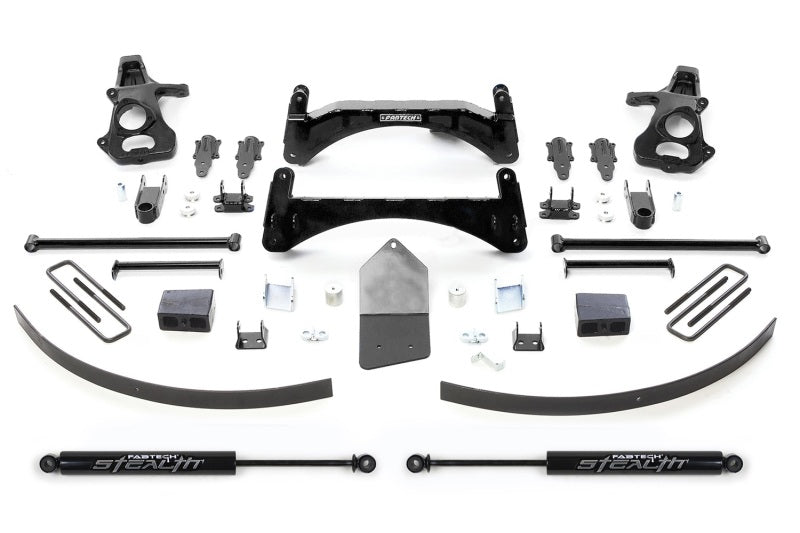 Fabtech 07-13 GM C1500 P/U w/o Autoride 2WD 6in Basic Sys w/Stealth - K1027M