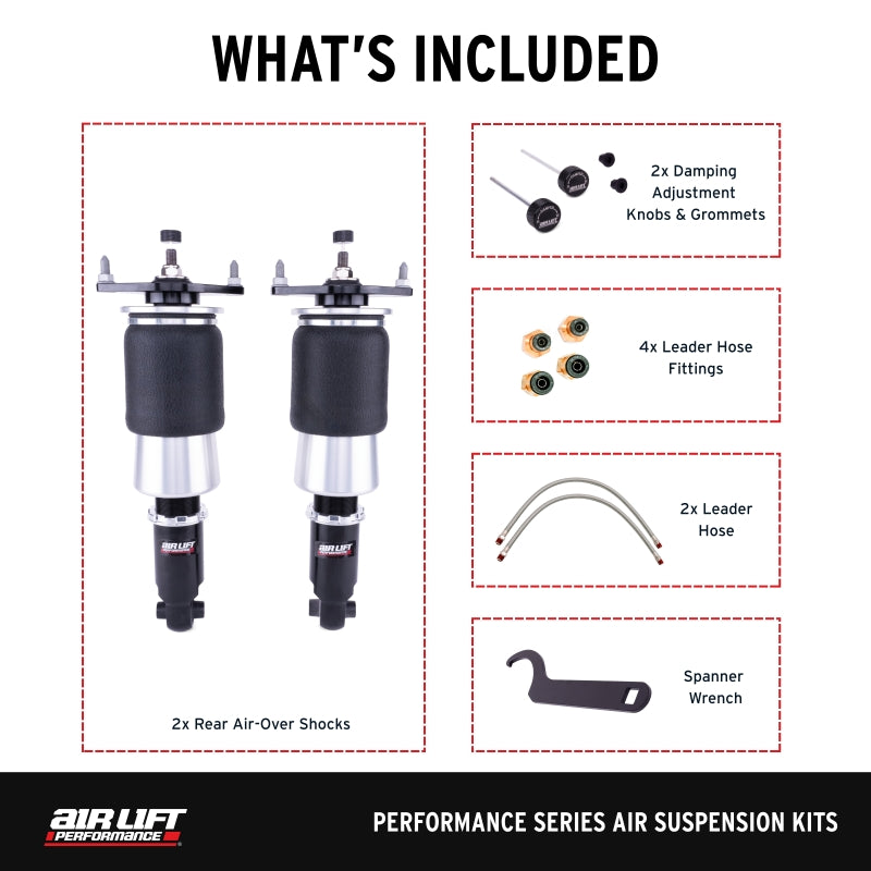 Air Lift Performance 15-21 Subaru WRX (VA) / 15-21 Subaru WRX STI (VA) Rear Air Suspension Kit - 76501
