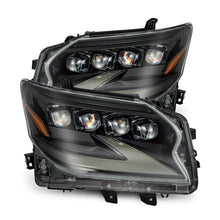Load image into Gallery viewer, AlphaRex 14-19 Lexus GX460 (Non-AFS) NOVA LED Proj Headlights Alpha Black w/Activ Light/Seq Signal