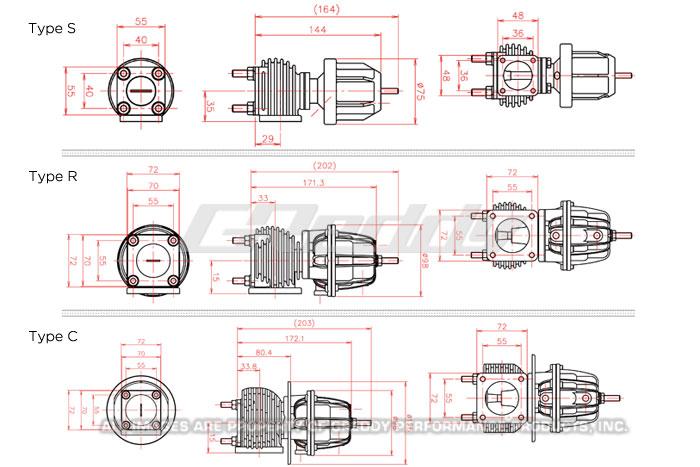GReddy Type R08 Wastegate 0.8-1.2 KG/CM2) - 11501528