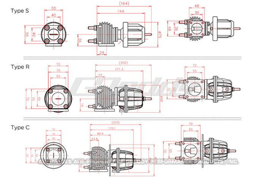 GReddy Type R08 Wastegate 0.8-1.2 KG/CM2) - 11501528