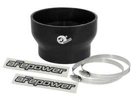 aFe Magnum FORCE Intake Coupling Kit (4-1/3 IN ID to 3-1/2 IN ID x 2-3/4 IN L) Straight Black