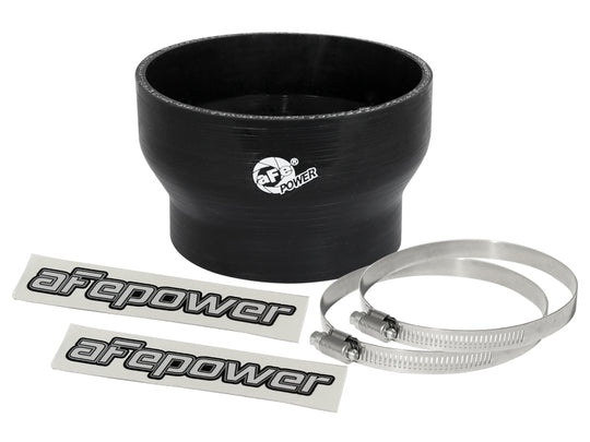 aFe Magnum FORCE Intake Coupling Kit (4-1/3 IN ID to 3-1/2 IN ID x 2-3/4 IN L) Straight Black - 59-00079