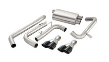 Load image into Gallery viewer, Corsa 1998-2002 Chevrolet Camaro Convertible Z28 5.7L V8 LS1 Black Tip Sport Cat-Back Exhaust - 14143BLK