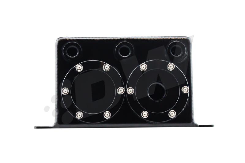 DeatschWerks 2.5L Modular Surge Tank (Fits 1-2 DW250iL Fuel Pumps - Pumps Not Included) - 6-000-25ST