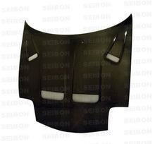 Load image into Gallery viewer, Seibon 93-02 Mazda RX7 FD3S KS Carbon Fiber Hood - HD9396MZRX7-KS