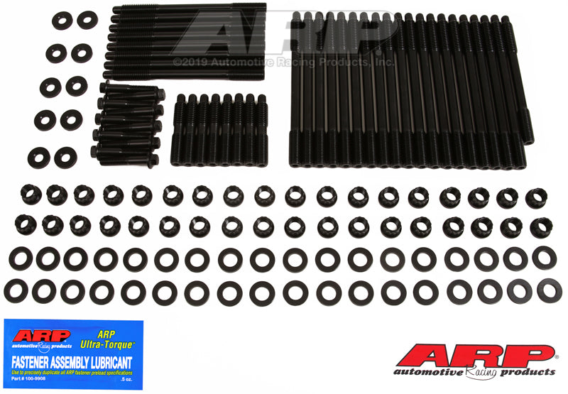ARP SBC/WP Short Deck 9.24 Warhawk Block w/Warhawk 12Deg LS7 Heads Head Stud Kit - 134-4702