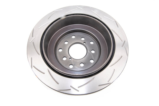 DBA 2001 Subaru Impreza WRX STI 10 Stud Hole Rear Slotted 4000 Series Uni-Directional Rotor - DBA4656S-10