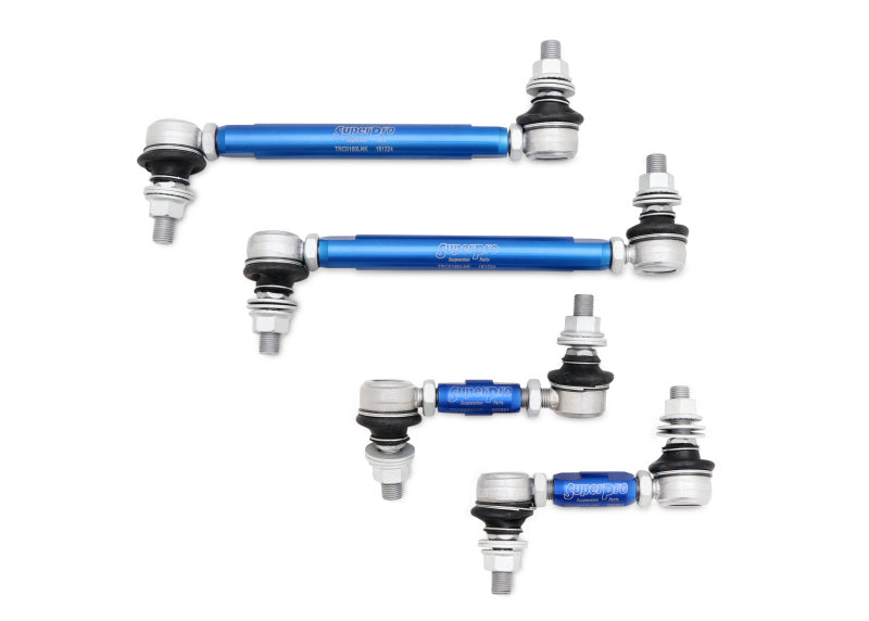 SuperPro 15-22 Ford Mustang Adjustable End Link Set (TRC12160 + TRC1245) - TRCLNKSET13