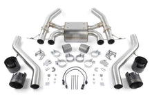 Load image into Gallery viewer, Dinan 23-26 BMW M2 (G87) Valved Axleback Exhaust System - Black Tips - D660-0100-BLK