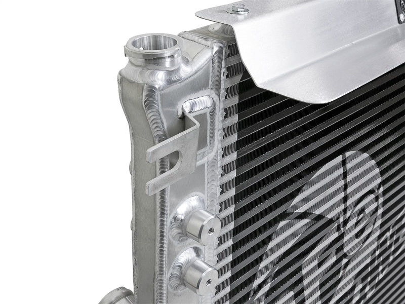 aFe BladeRunner GT Series Bar and Plate Radiator w/ Black Hoses 12-18 Jeep Wrangler (JK) V6 3.6L - 46-50012-B