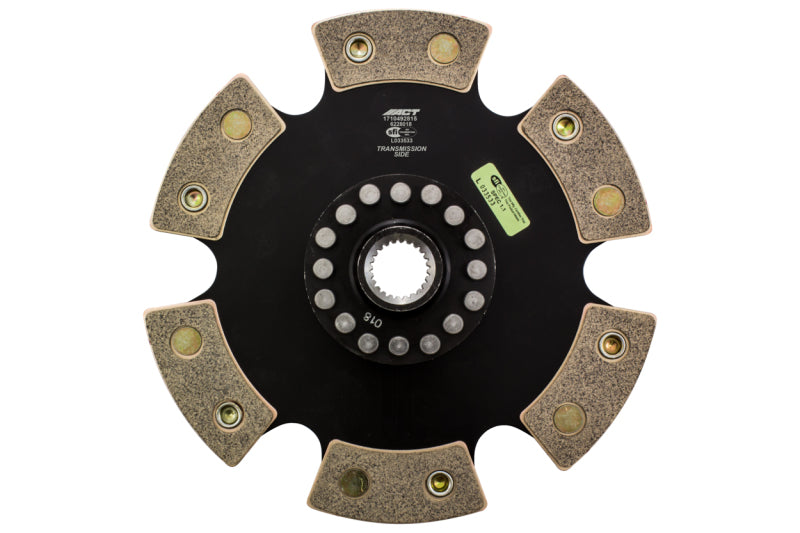 ACT 1994 Subaru Impreza 6 Pad Rigid Race Disc - 6224018